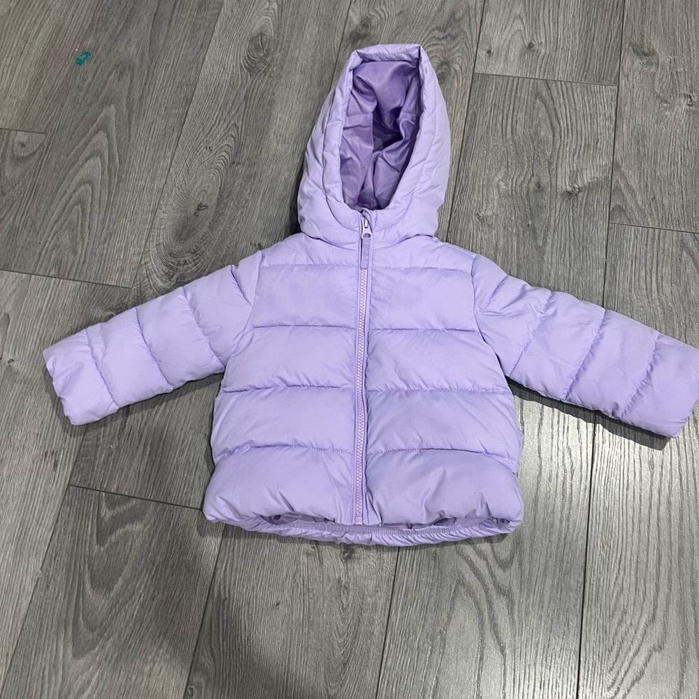 The Children's Place Lavender Puffer Jacket